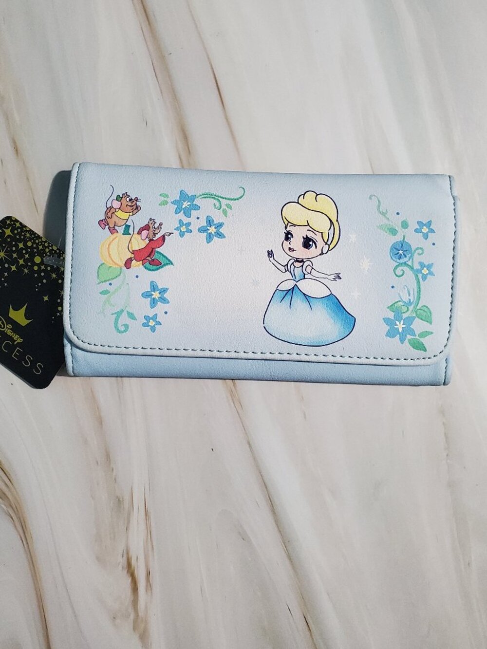 NWT Loungefly x Disney Cinderella Flap Wallet